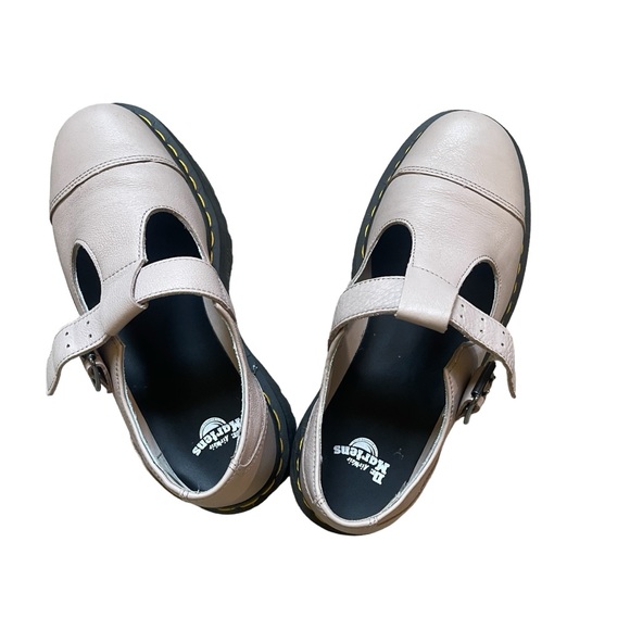 Dr. Martens Shoes - BETHAN PISA LEATHER PLATFORM MARYJANE SHOES with original shoes bag.